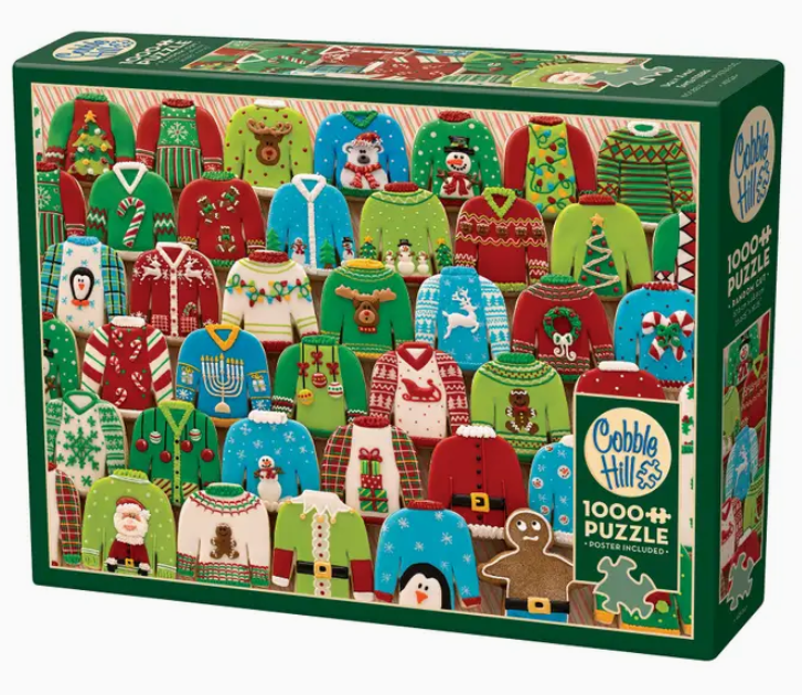 Ugly Xmas Sweaters 1000pc puzzle